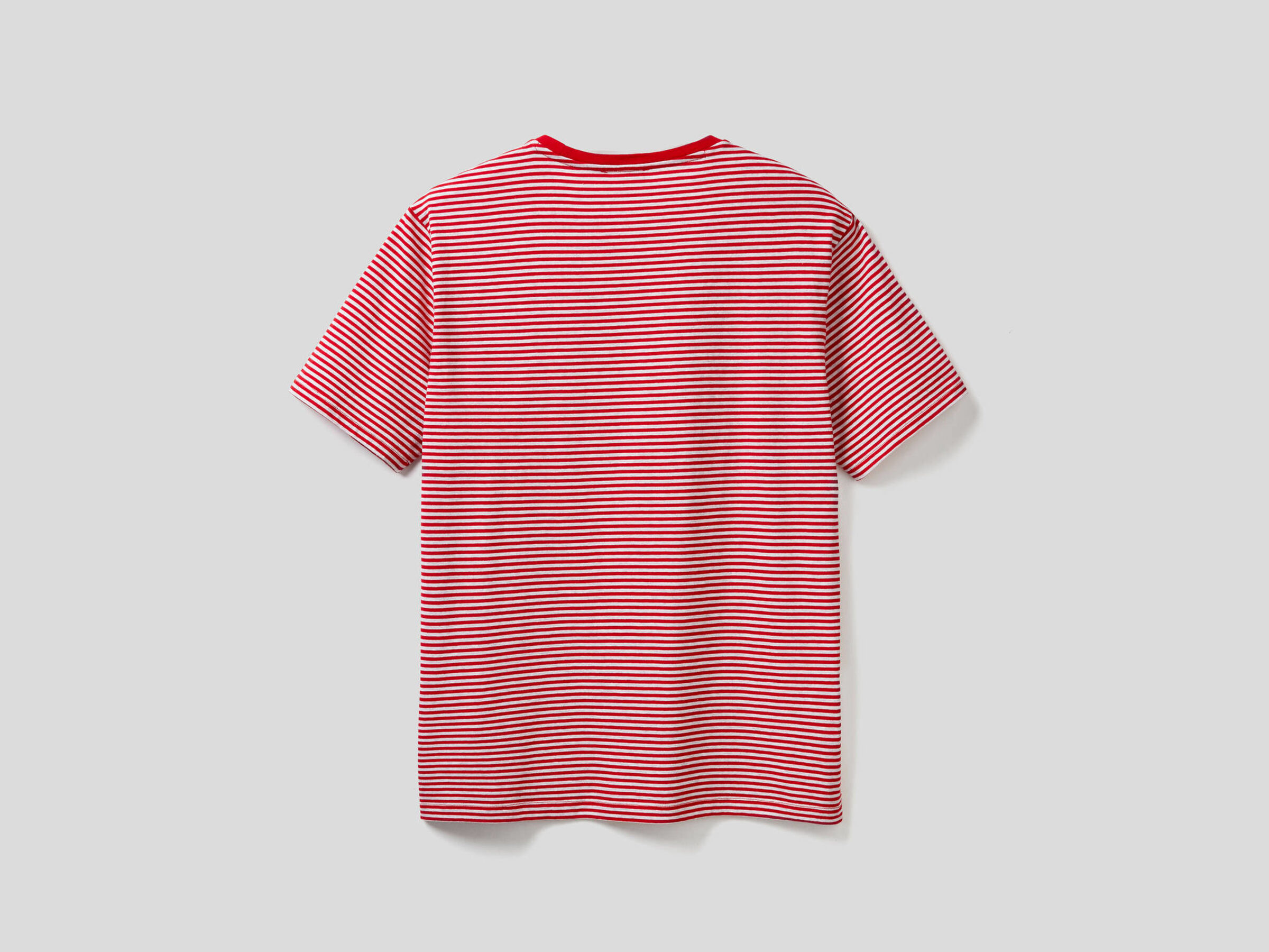 Striped t-shirt in pure cotton Men image number 5